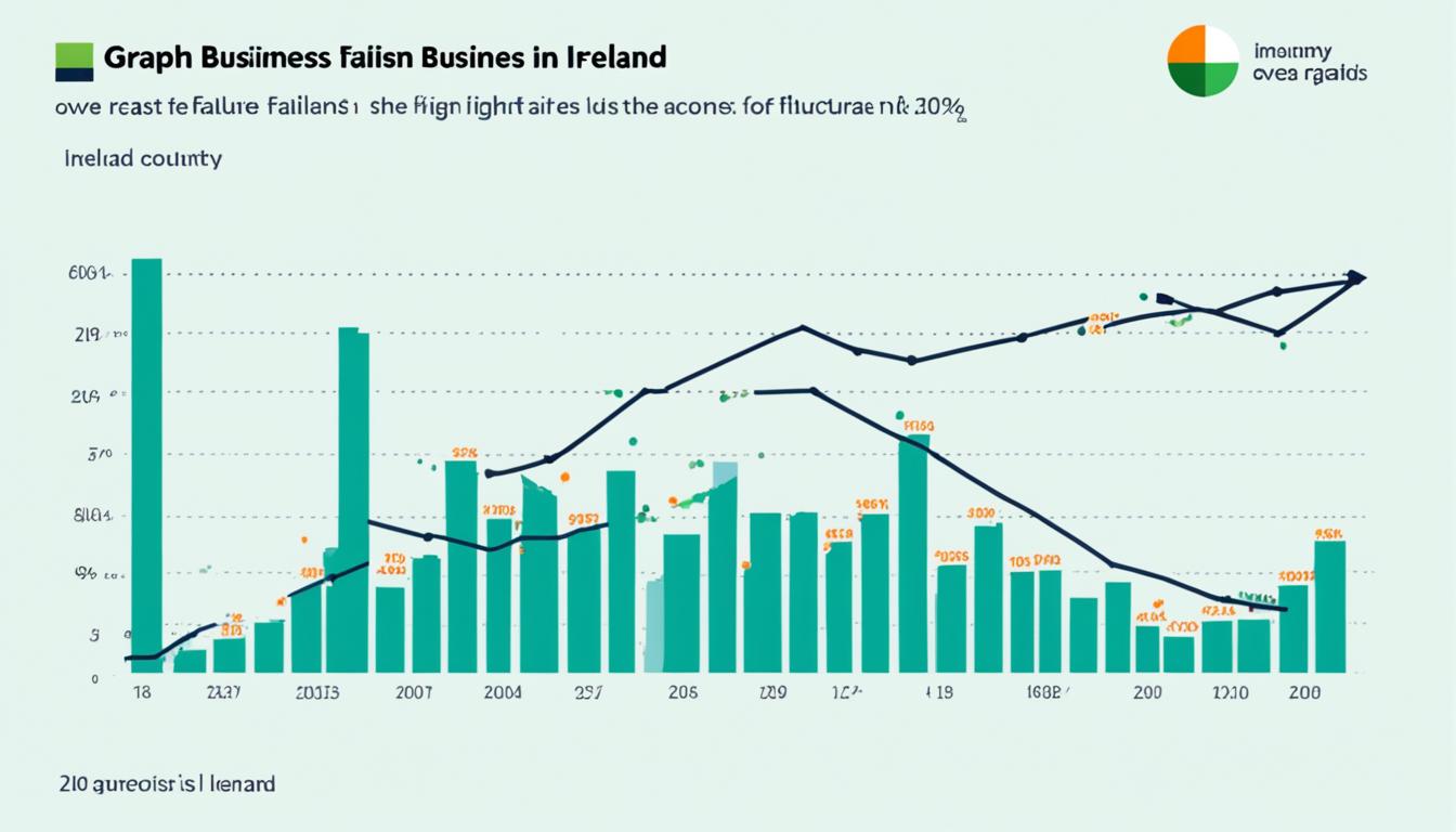 What is the business failure rate in Ireland?