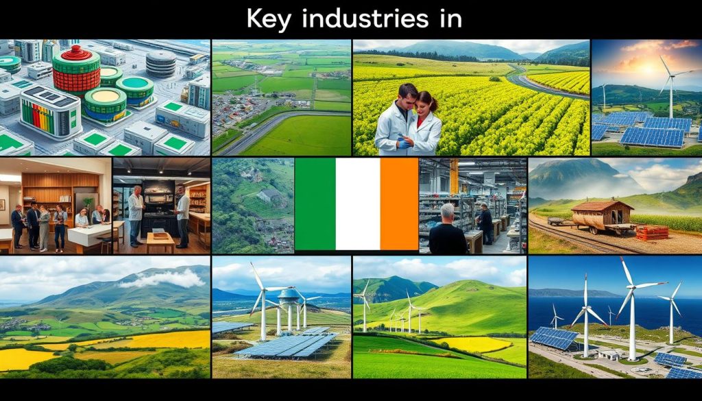 key industries in Ireland