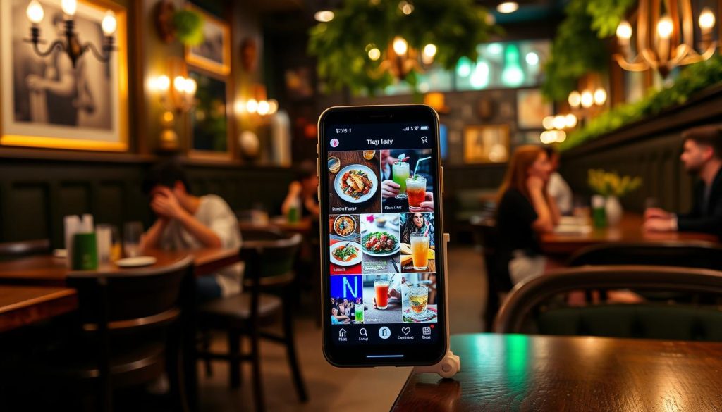 social media for restaurants